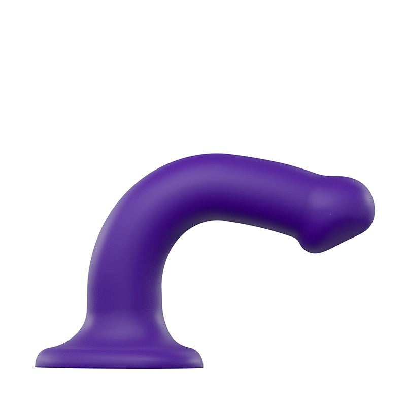 strap-on-me Dual Density Dildo Purple - Non-Realistic Dildos