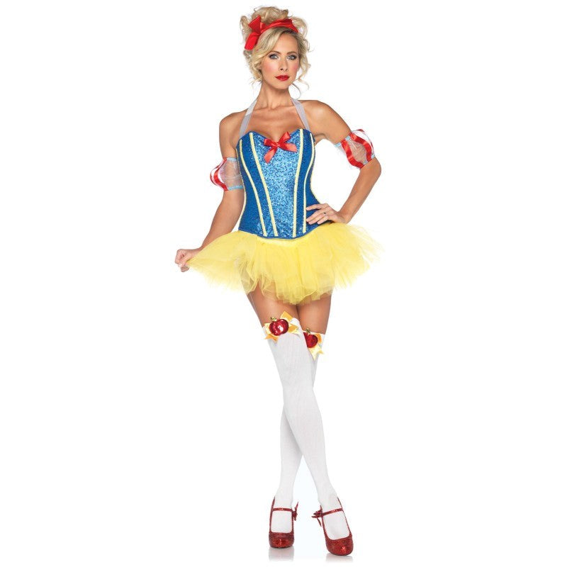Sultry Snow White Costume - - Fancy Dress Ups