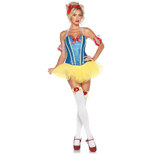 Sultry Snow White Costume - Fancy Dress Ups