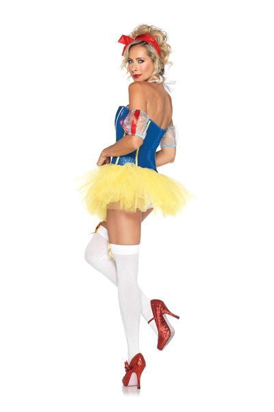 Sultry Snow White Costume - - Fancy Dress Ups