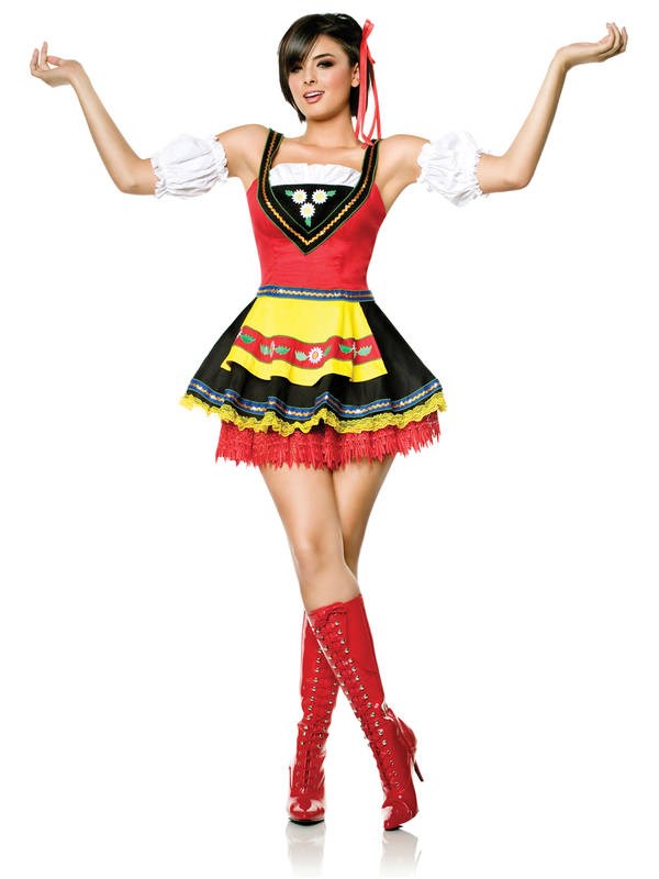 Swedish Sweetie Costume - - Fancy Dress Ups