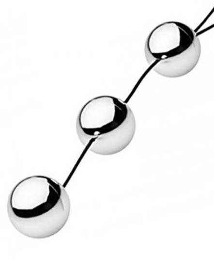 Three Ben Wa Balls Anal Beads - - Love Eggs and Kegel Exercisers