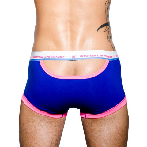 Tighty Whitie Punked Cresent Boxer Royal - Jocks and G-Strings