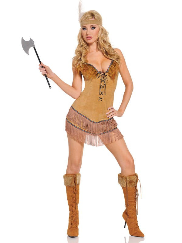 Tribal Princess Costume - - Fancy Dress Ups