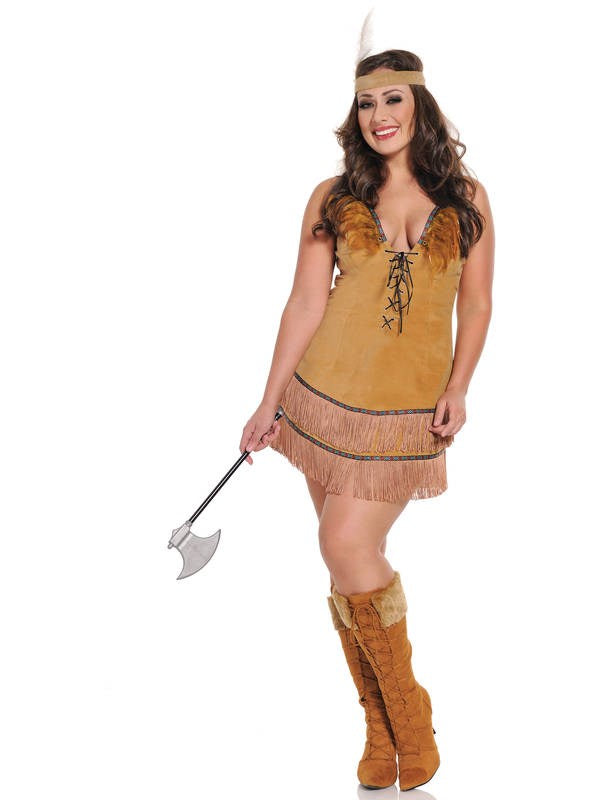 Tribal Princess Costume - - Fancy Dress Ups
