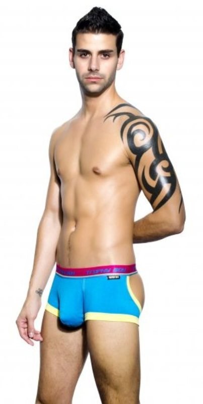 Trophy Boy Comfort Boxer Turquoise - Jocks and G-Strings