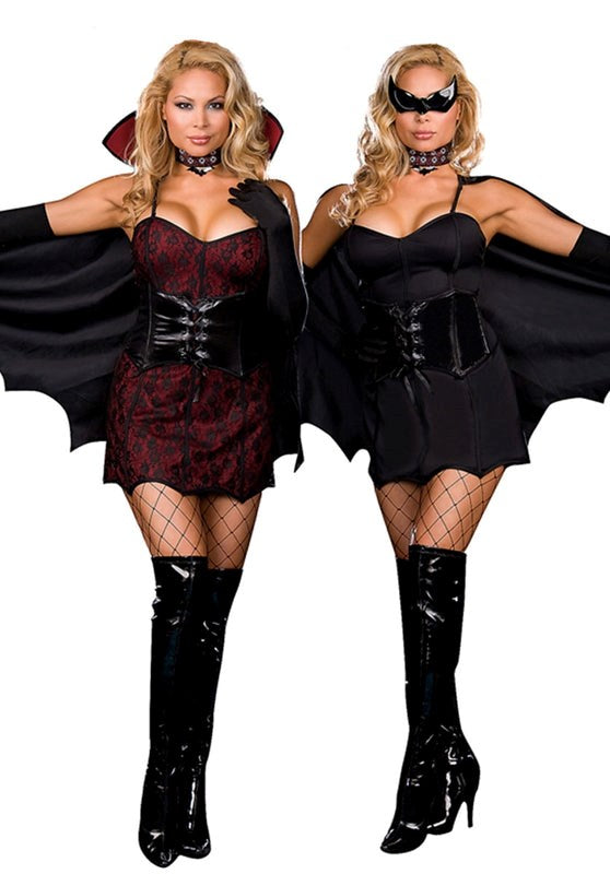 Twice Bitten Reversible Costume - - Fancy Dress Ups