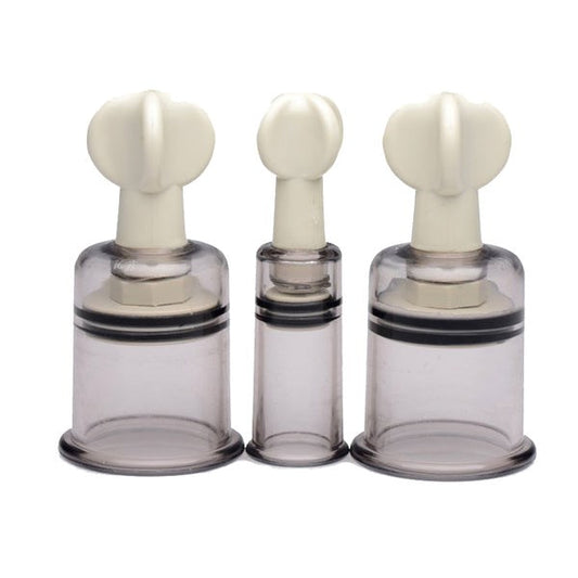 Twist Nipple Suckers - Pair - Breast and Nipple Toys