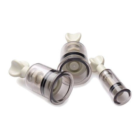 Twist Nipple Suckers - Pair - Breast and Nipple Toys