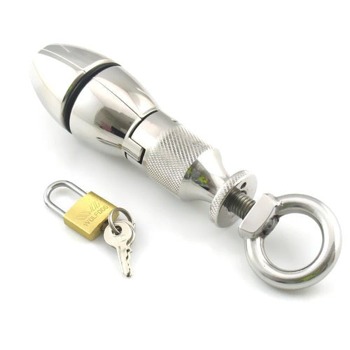 Ultimate Anal Lock - Steel Sex Toys