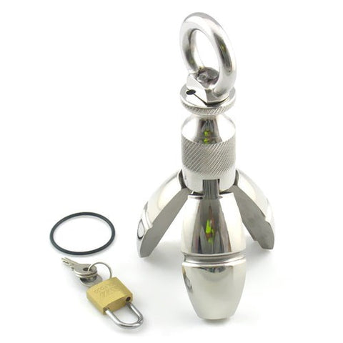 Ultimate Anal Lock - Steel Sex Toys