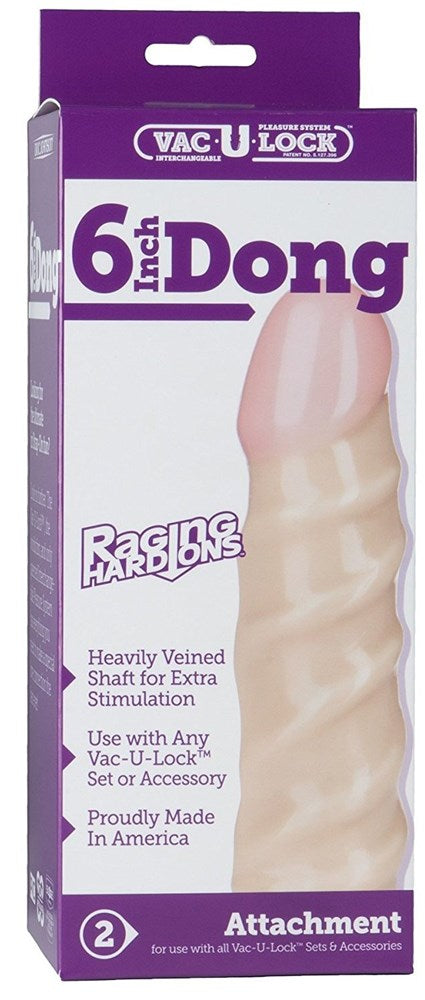 Vac-U-Lock Raging Hard-On Dong - - Realistic Dildos