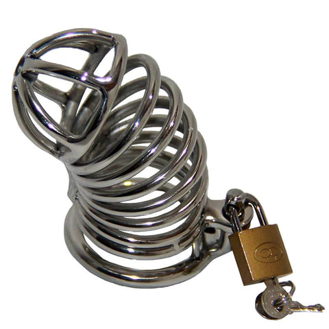 Ridem Tiger Silver Cock Cage - Male Chastity