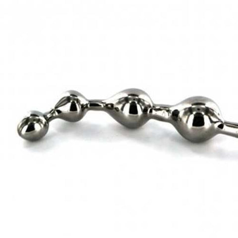 Stainless Steel Twisted Dildo - Anal Dildos