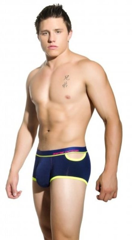 Almost Naked Quirk Boxer Navy - S - Jocks and G-Strings