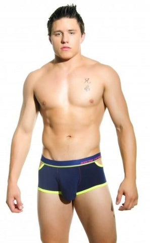 Almost Naked Quirk Boxer Navy - S - Jocks and G-Strings