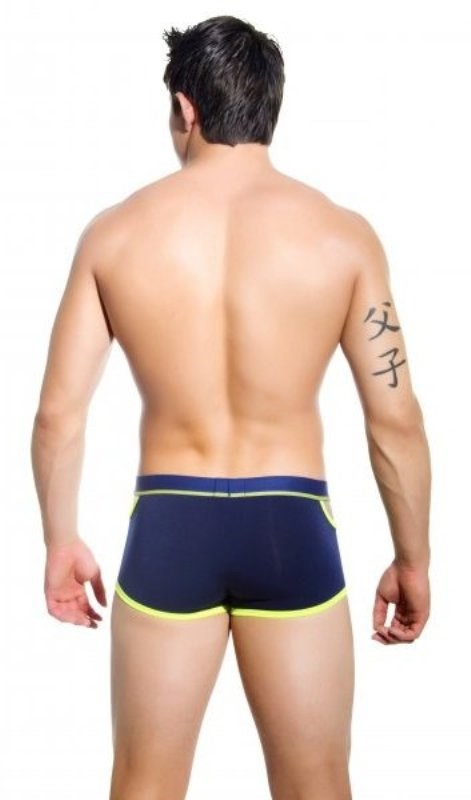 Almost Naked Quirk Boxer Navy - S - Jocks and G-Strings
