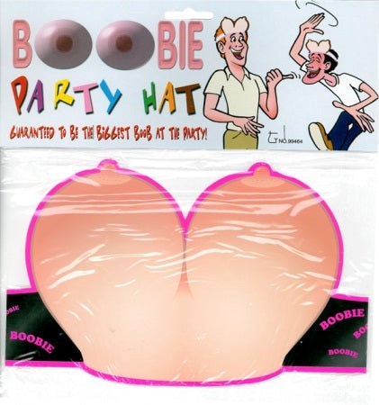 Boobie Party Hat - - Fancy Dress Ups