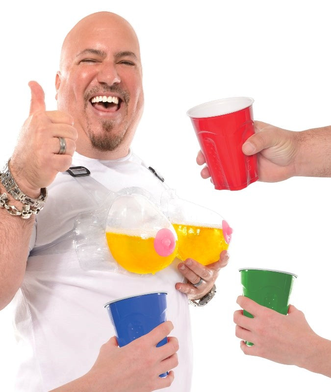 Brewzies Inflatable Bra - - Fancy Dress Ups