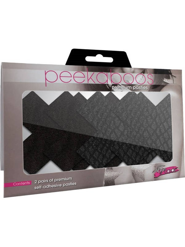 Classic Black X Women Pasties - - Bras and Bra Sets