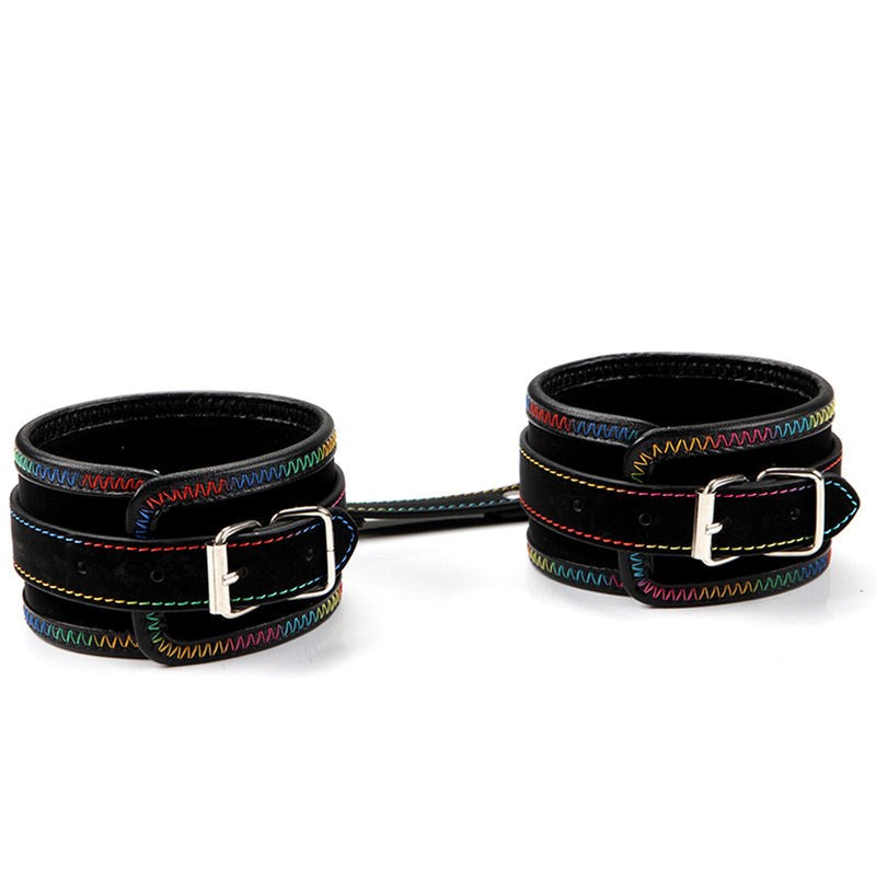 Color Thread Wrist and Ankle Cuffs - - Collars And Cuffs