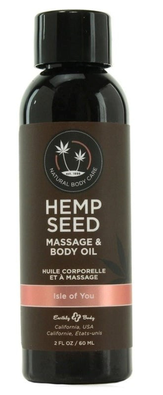 Earthly Body Hemp Seed Massage Lotion 60ml - Sex Pheromones and Perfumes
