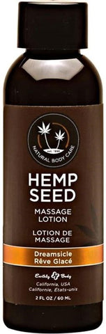 Earthly Body Hemp Seed Massage Lotion 60ml - Sex Pheromones and Perfumes