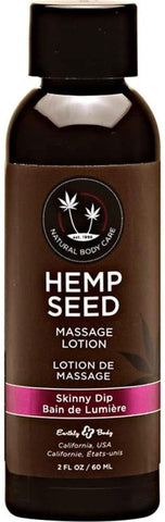 Earthly Body Hemp Seed Massage Lotion 60ml - Sex Pheromones and Perfumes