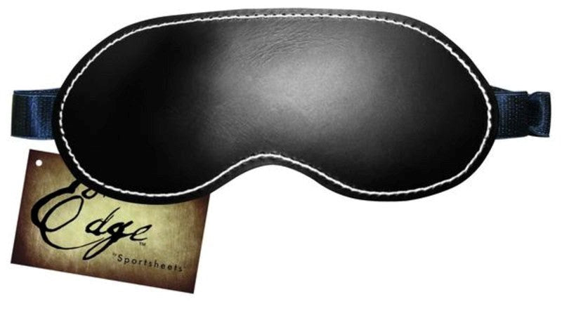 Edge Leather Blindfold - - Masks And Blindfolds