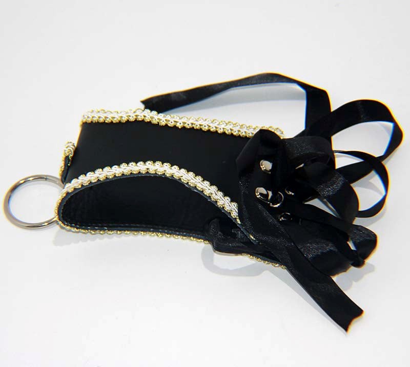 Elaine's Lacey Posture Collar Heavy - - Fancy Dress Ups