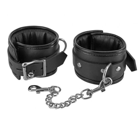ErosLeather Wrist Cuffs - Cuffs and Restraints