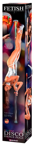 Fetish Fantasy Light Up Disco Dance BDSM Play Pole - Sex Swings And Slings