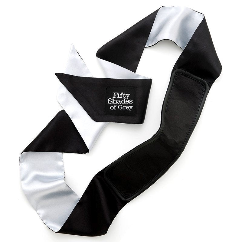 Fifty Shades of Grey All Mine Deluxe Blackout Blindfold - - Masks And Blindfolds