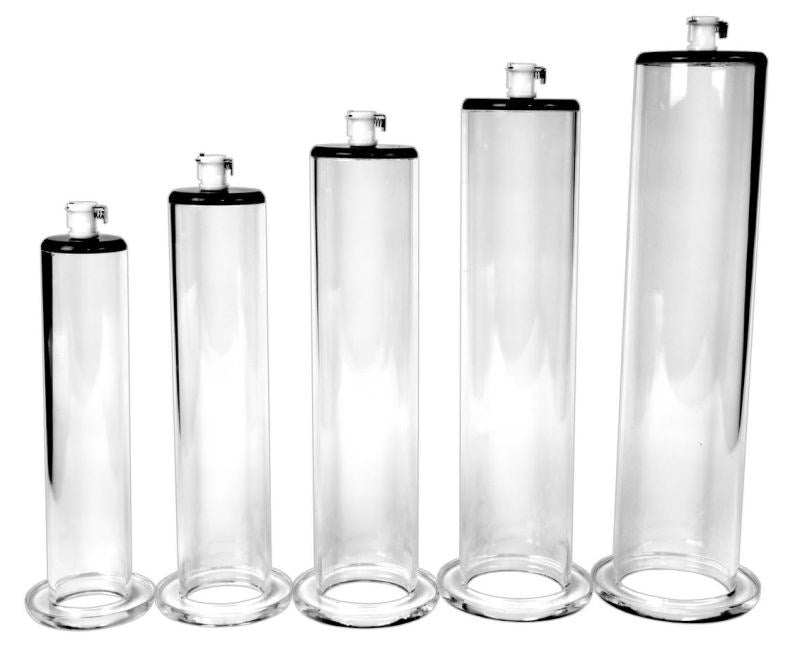 LA Pump Penis Enlargement Cylinder 8" Length - Penis Pumps And Stretchers