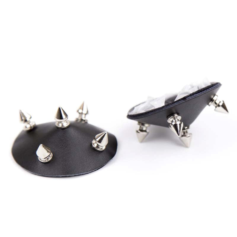Metal Spike Nipple Pasties - Bras and Bra Sets