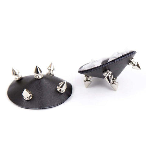 Metal Spike Nipple Pasties - Bras and Bra Sets