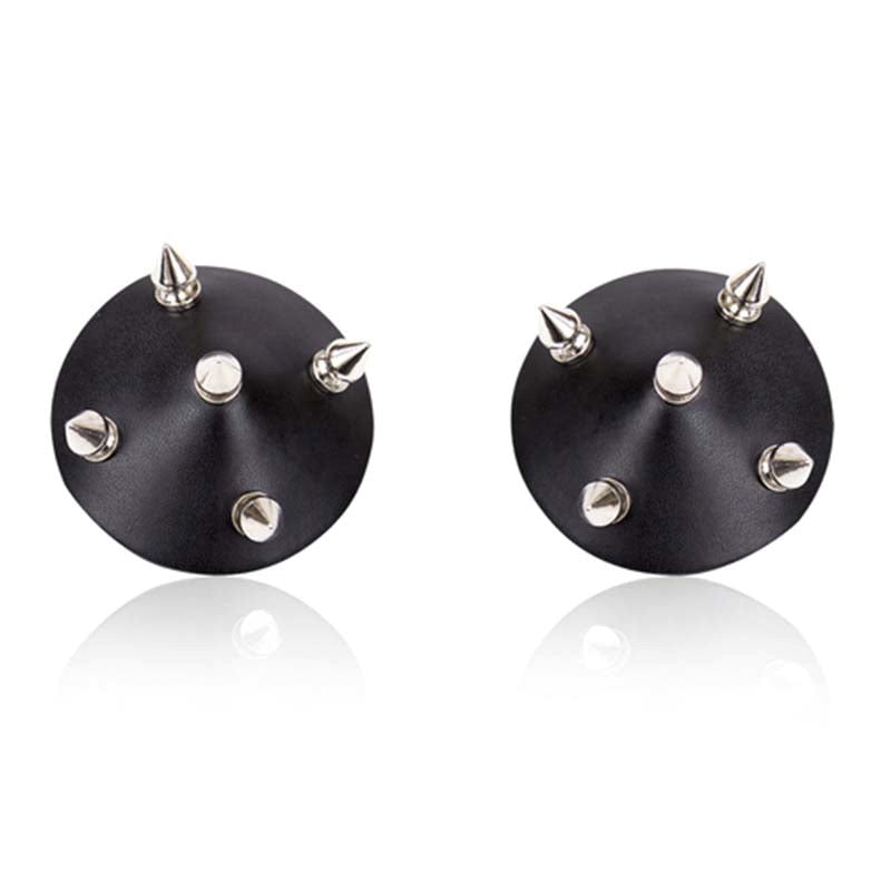 Metal Spike Nipple Pasties - Bras and Bra Sets