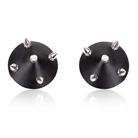 Metal Spike Nipple Pasties - Bras and Bra Sets