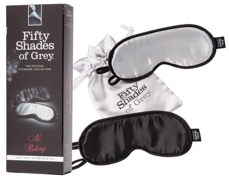 No Peeking Soft Twin Blindfold Set - - Masks And Blindfolds