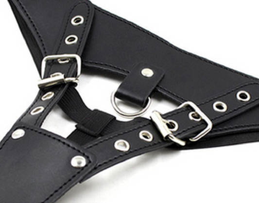 Open Front BDSM Panties - Her Fetish