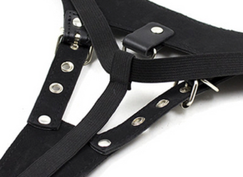 Open Front BDSM Panties - Her Fetish