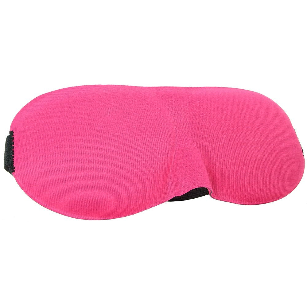 Ouch! Curvy Eyemask Pink - - Masks And Blindfolds