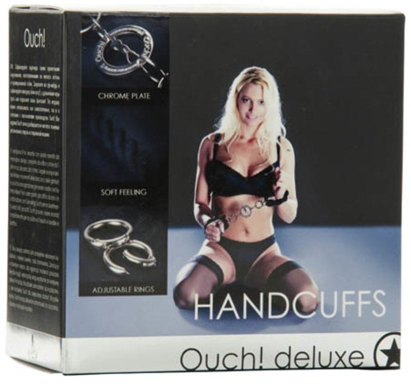 OUCH! DELUXE Handcuffs - - Collars And Cuffs