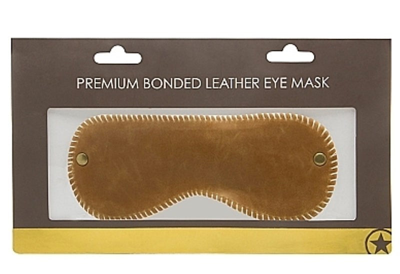 Ouch! Eyemask Brown - - Masks And Blindfolds