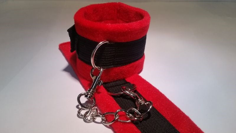 RednBlack Wrist & Ankle Cuffs - - Collars And Cuffs