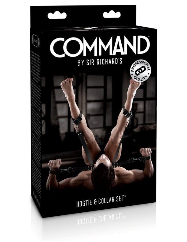 Sir Richard's Command BDSM Hogtie and Collar Set - - Collars And Cuffs