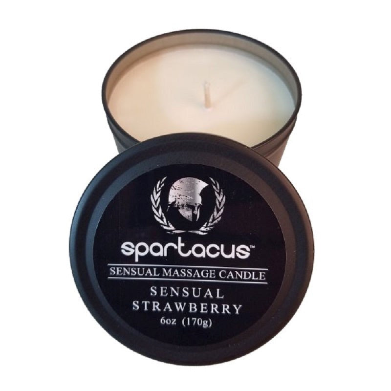 Spartacus Sensual Massage Candle - Sex Pheromones and Perfumes