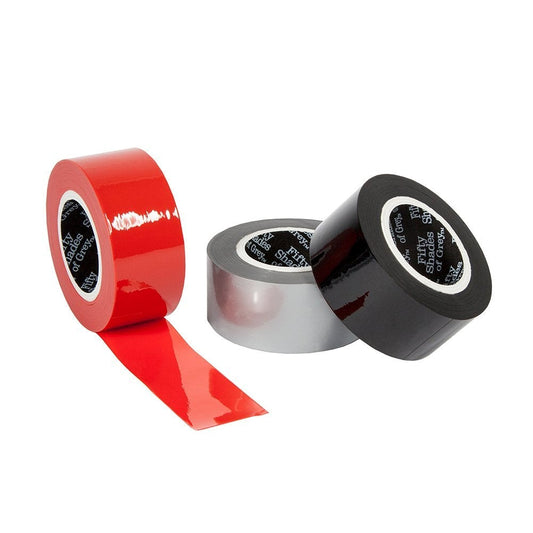 Still Baby Still Bondage Tape - Tripple Pack - Collars and Leads