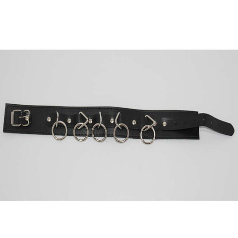 Luxurious BDSM Leather Collar - Surrender or Dominate - Collars and Leads