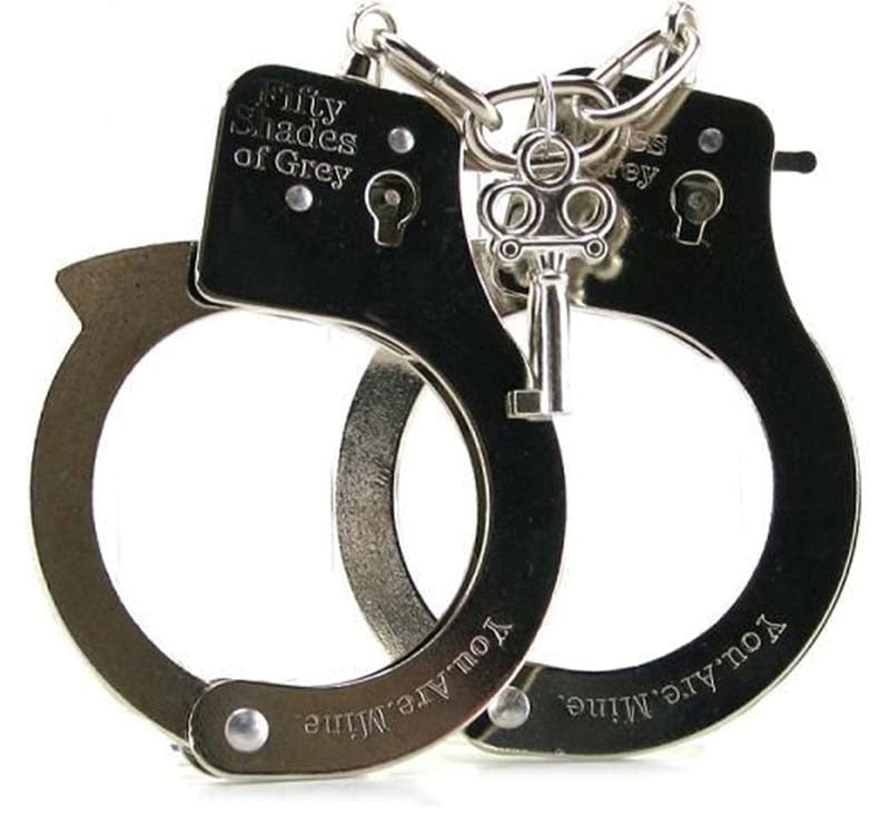 You Are Mine-Metal Handcuffs - - Collars And Cuffs